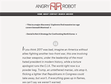 Tablet Screenshot of angryrobot.ca